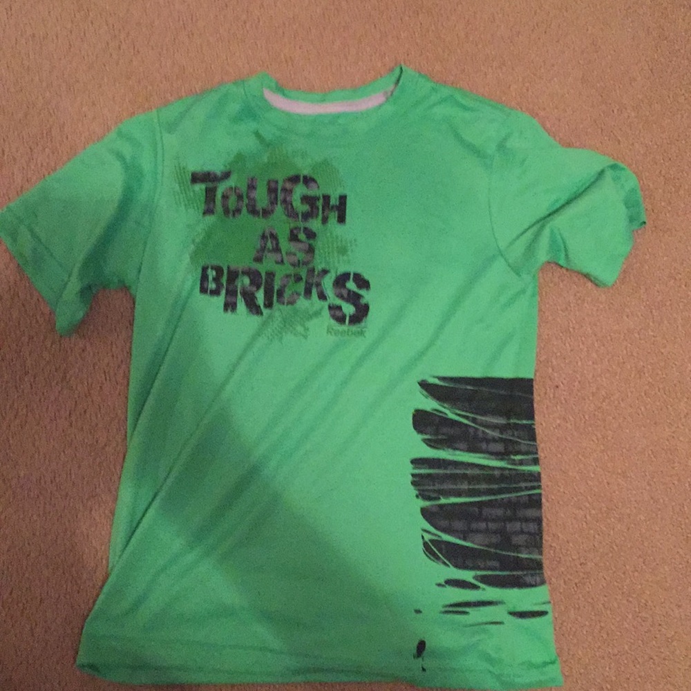 Reebok tough as brick shirt size s